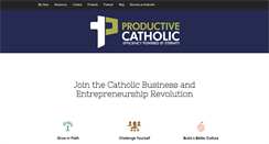 Desktop Screenshot of productivecatholic.com