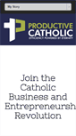 Mobile Screenshot of productivecatholic.com